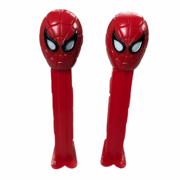 Pez Candy Dispensers VTG Super Hero Set of 7 Spiderman TMNT Batman Hulk Marvel - Picture 5 of 11